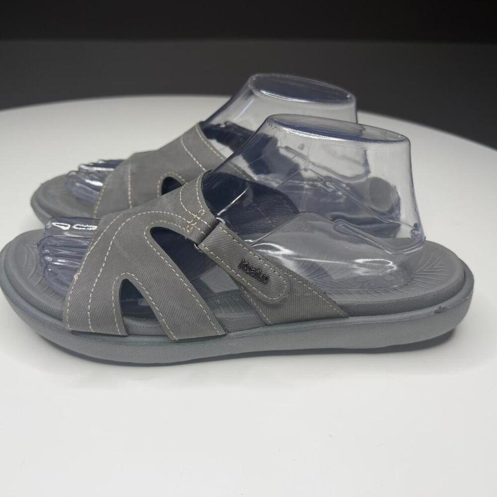 KuaiLu‎ Orthotic Slide summer Sandals Gray Arch Support Comfort Sandals Women’s